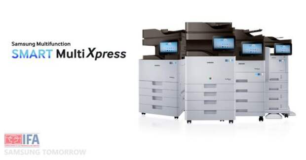 Smart MultiXpress MFPs Line up Samsung Smart MultiXpress – серия принтеров на базе ОС Android