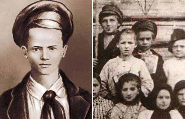 Портрет Павлика Морозова, созданный на основе единственной известной его фотографии | Фото: aif.ru Портрет Павлика Морозова, созданный на основе единственной известной его фотографии | Фото: aif.ru