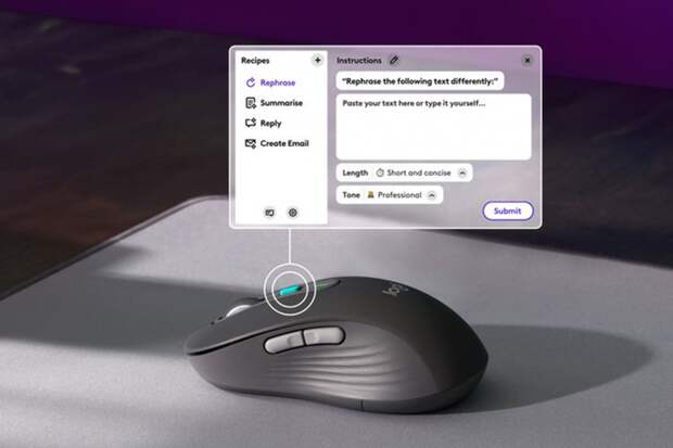 Logitech представила мышь со специальной кнопкой для ChatGPT