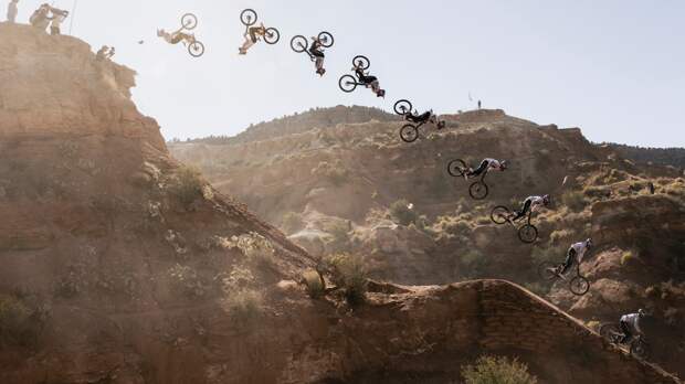 Cam Zink backflip 2023 Red Bull Rampage