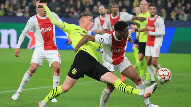 «Аякс» одержал волевую победу над «Боруссией» в матче ЛЧ