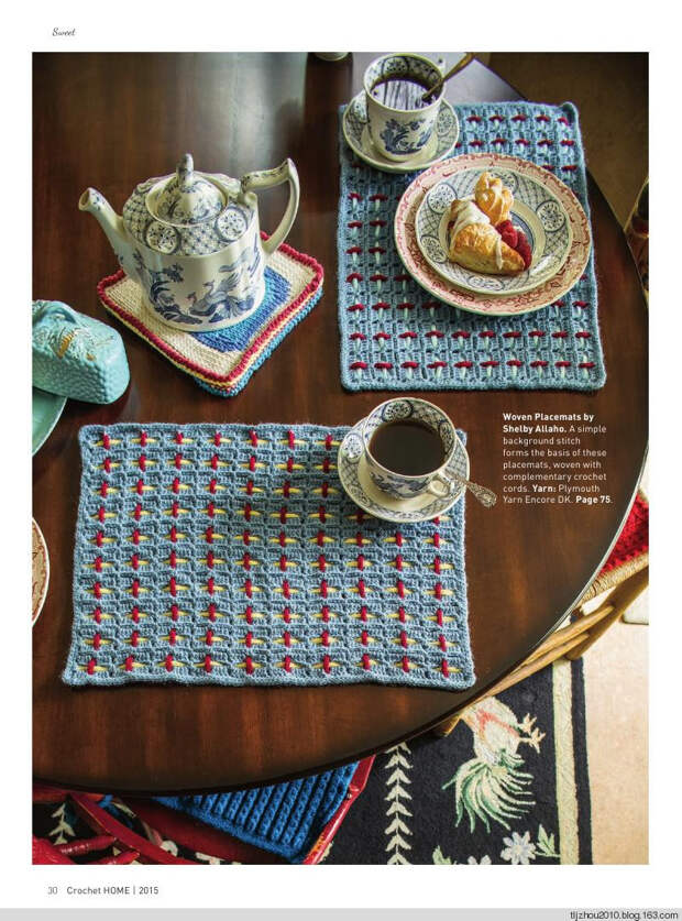 Interweave Crochet Home 2015 - 紫苏 - 紫苏的博客 Interweave Crochet Home 2015 - 紫苏 - 紫苏的博客