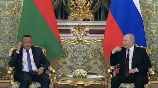 Встреча Путина с президентом Мадагаскара