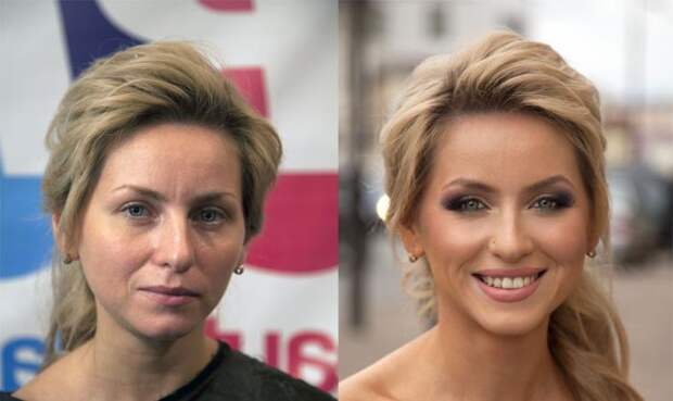 Чудеса make-up: до и после