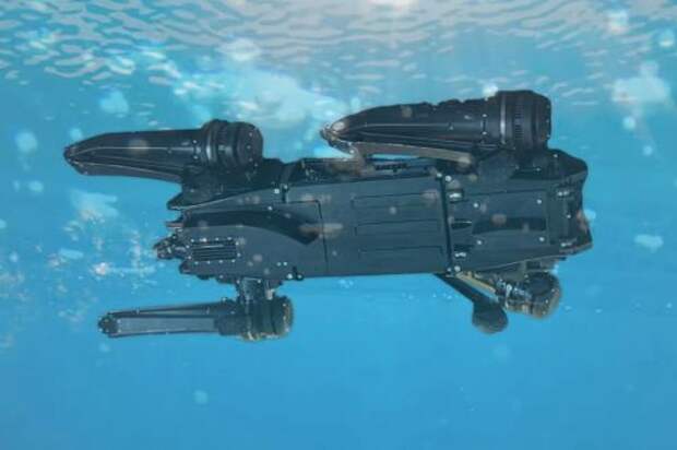 Робот Ghost Robotics Vision 60 теперь может плавать под водой