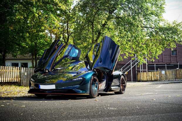 Быстрейший McLaren Speedtail продают в Германии