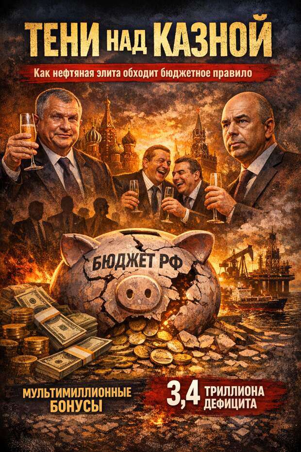 Пир во время чумы: как нефтяная элита делит сверхдоходы, пока бюджет трещит по швам