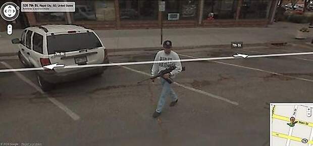 wtfgoogle19 25 самых неожиданных снимков сервиса Google Street View