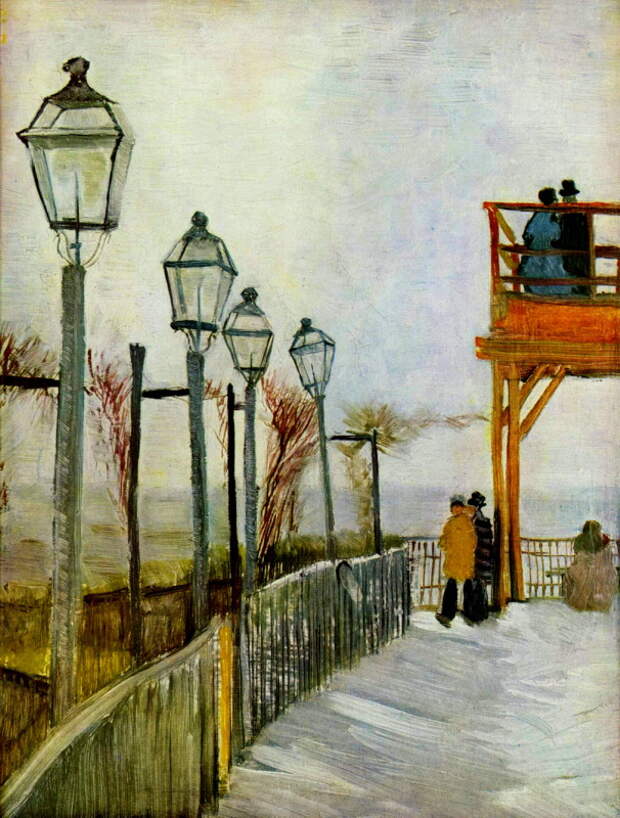 Montmartre, 1886. Винсент Ван Гог (1853-1890)
