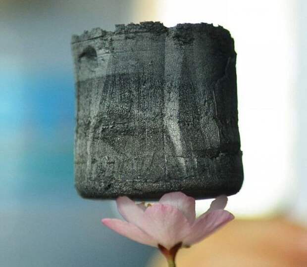 графеновый аэрогель - самый легкий материал в мире