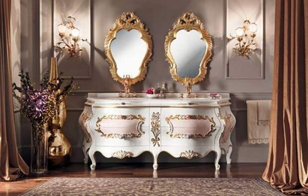 Двойной туалетный столик, Modenese Gastone group Двойной туалетный столик, Modenese Gastone group
