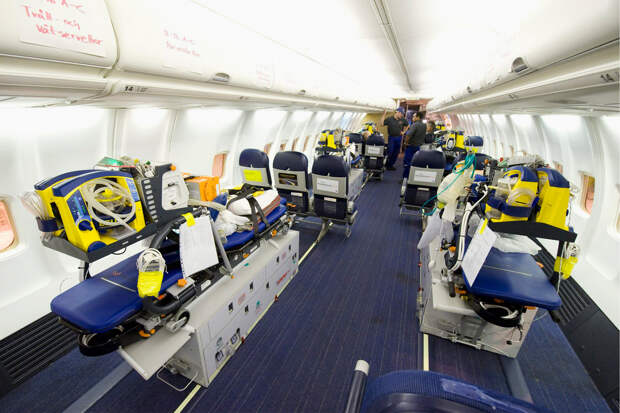 В России объяснили срочный прилет воздушного госпиталя к границе Украины