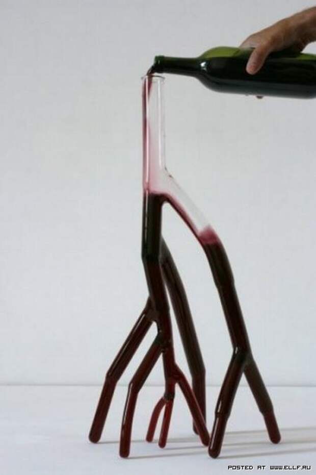 Креативный графин для вина (10 фото)