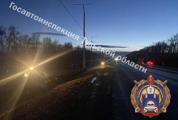 Два человека пострадали в ДТП на трассе М-2 в Чернском районе