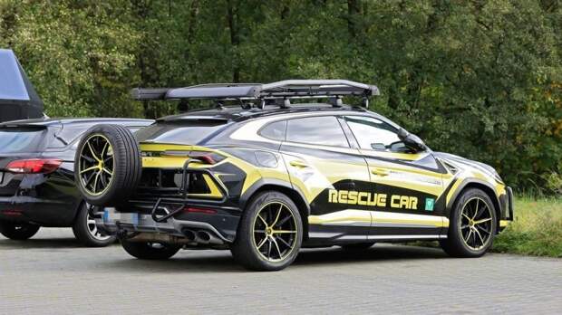 Lamborghini Urus превратили в машину для спасателей