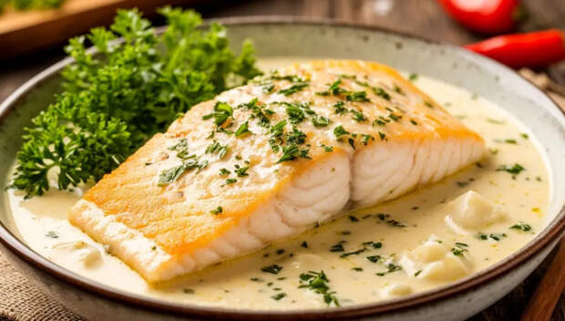 Рыба в нежном сметанном соусе: секретное сочетание специй и сливочной нотки