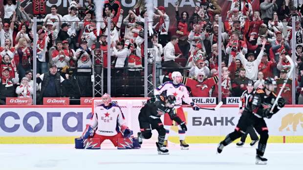 «Авангард» выиграл второй матч серии с ЦСКА в 1/4 финала Кубка Гагарина