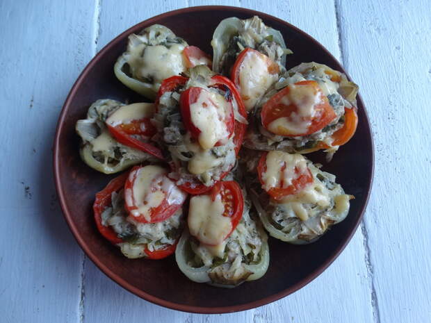 Мясо по-французски по-новому – отменная закуска на скорую руку (так легко и вкусно я еще не фаршировала перец)
