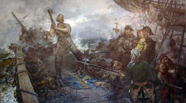 Удивительное дело! У нас не помнят такого героя как Иван Рябов
