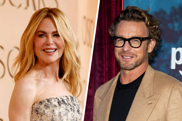 Актрису Николь Кидман заподозрили в романе с коллегой Саймоном Бейкером