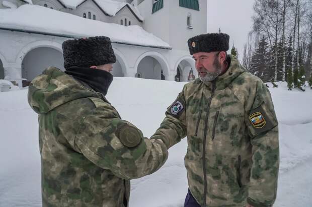 Нижегородские казаки вступают в ряды резервистов «БАРС-НН»