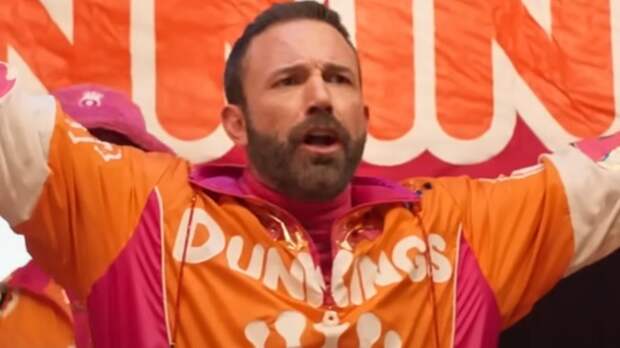 Ben Affleck in Dunkin Super Bowl commercial
