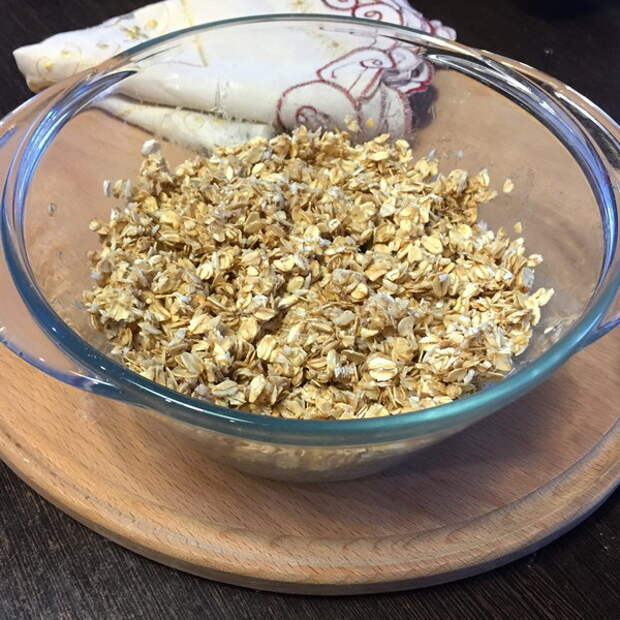Вкусный английский десерт: «Крамбл с овсянкой»
