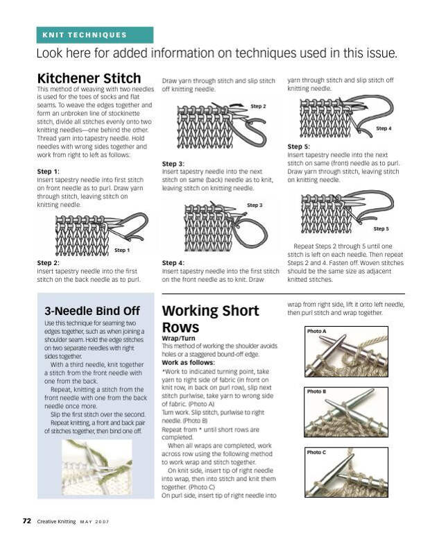 Creativ knitting №5 2007 - 紫苏 - 紫苏的博客