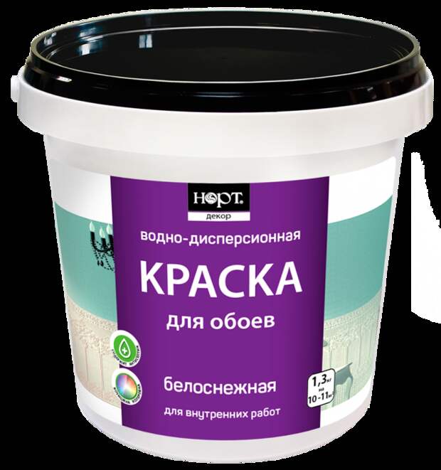 Краска для обоев – практичный способ оформить оригинальный интерьер (89 фото)