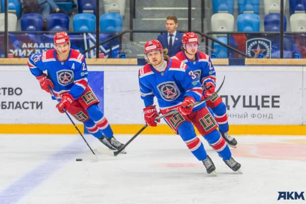 Тульский АКМ ведёт 2:0 после двух периодов с «Торосом»