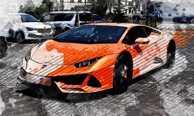 В Орле заметили Lamborghini за 50 млн рублей