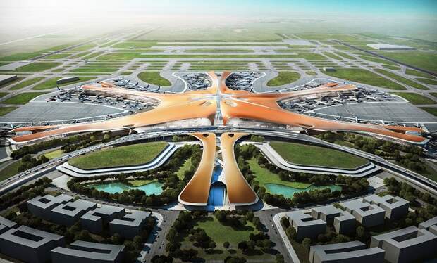 В Китае завершили строительство аэропорта, который станет самым большим в мире
