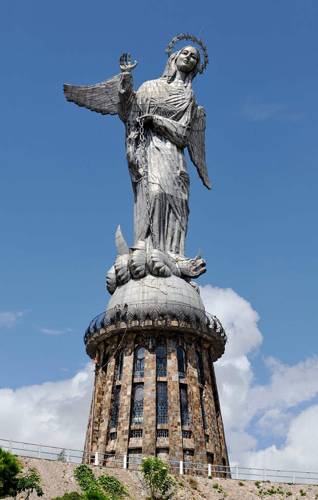 Статуя Девы Марии Китской, Кито, Эквадор, Южная Америка