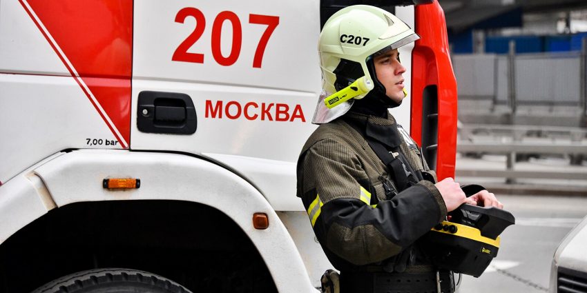 Пожар произошел в квартире на Кронштадтском