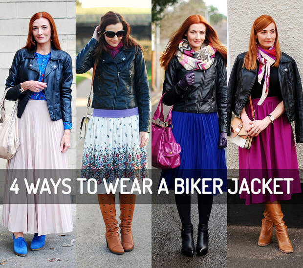 4 Ways to Style a Biker Jacket (With Skirts and Dresses)