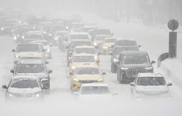 Москва пережила «снежный Армагеддон»