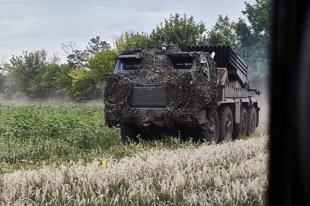 Уничтожена РСЗО «Вампир», стрелявшая по России, это сняли на видео