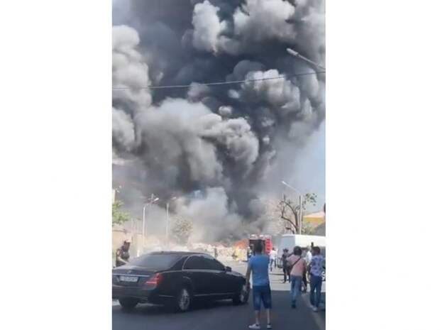 В столице Армении прогремел мощный взрыв на рынке "Сурмалу"
