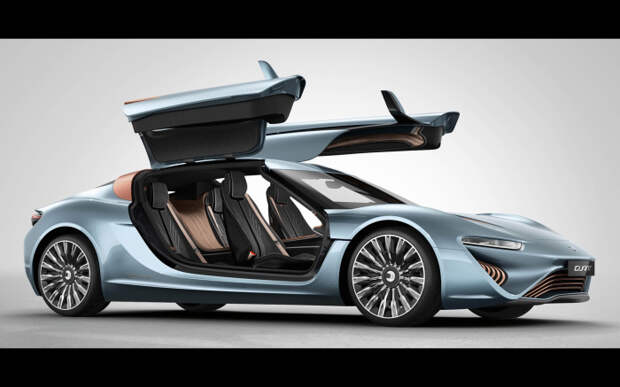 Nanoflowcell Quant e-Sportlimousine - концепт-гиперкар.