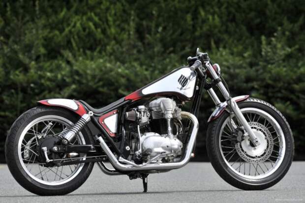Kawasaki-W650-Bobber-by-Kid-Custom-Factory-2 Боббер ‘Дикая Ягода’ от Kid Custom Factory