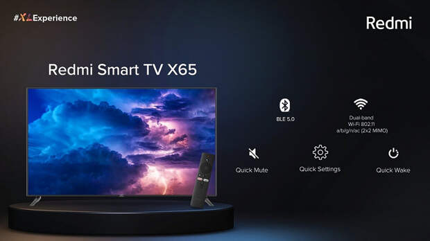 Представлены доступные телевизоры Redmi с 4K, Dolby Vision и Android TV 10