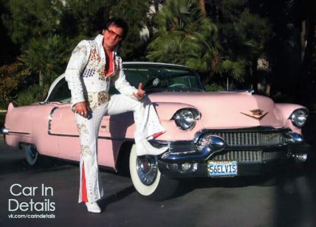 Песня первый мне свою машину подарил. Кадиллак Элвиса Пресли. Элвис Пресли машина. Элвис Пресли розовый Кадиллак.