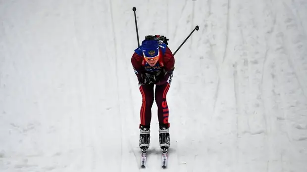 Биатлонистка Старых не участвовала в эстафете на ЧЕ из-за болей в спине