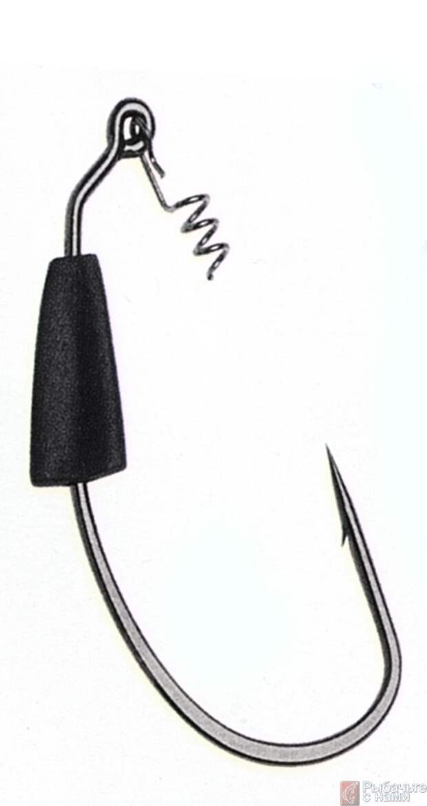 Heavy Duty Weighted Swimbait — крючок со спиралью и подгрузкой на цевье, предназначенной для утяжеления приманки без дополнительных грузил.