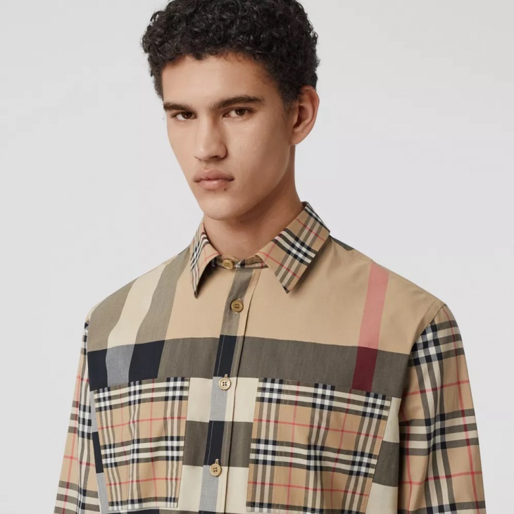 Клетчатые рубашки Burberry