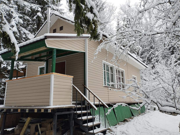 Реконструкция дачного домика Реконструкция дачного домика