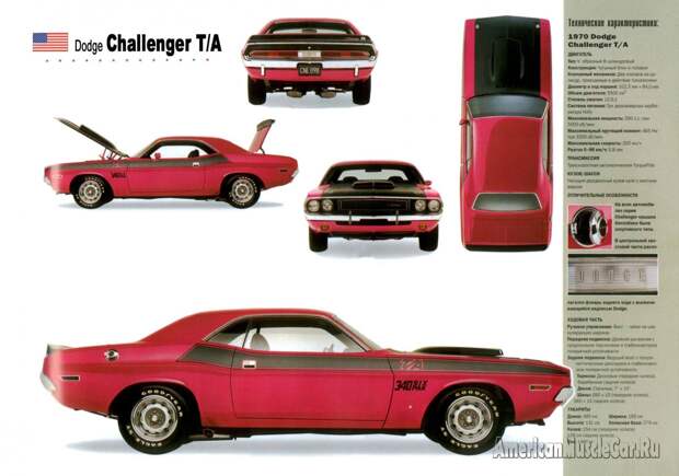 Dodge Challenger 1970 poster