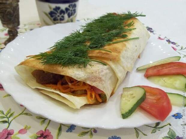 Шаурма с курицей