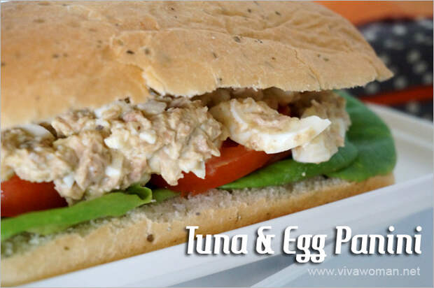 Tuna Egg Panini Lunchbox Idea Beauty Lunchbox Ideas: 5 Easy Sandwich Recipes