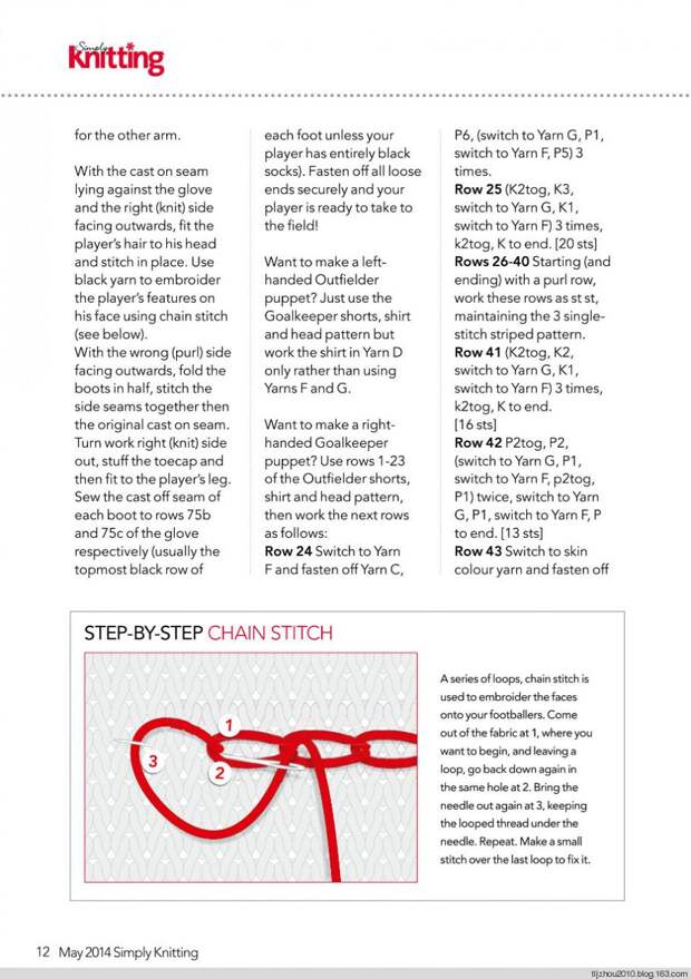 Simply Knitting №120 2014 - 紫苏 - 紫苏的博客